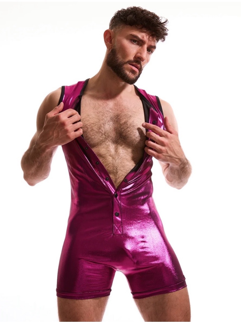 N2N BODYWEAR Body Gloss Bodysuit Singlet